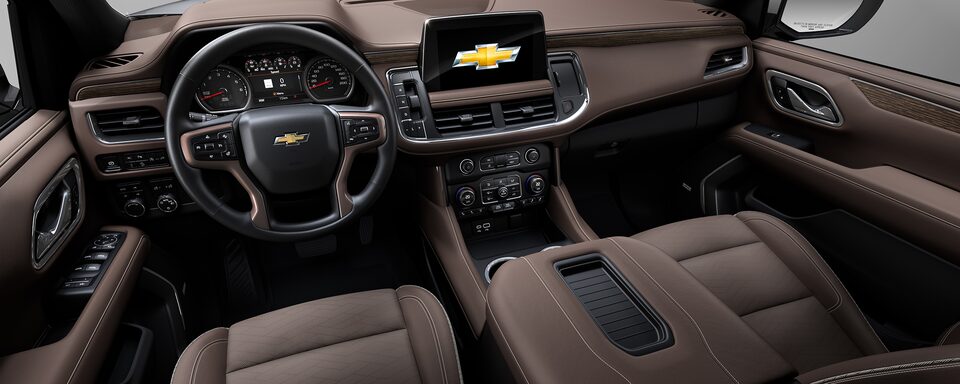 Chevrolet Suburban 2021 con pantalla touchscreen de 10 pulgadas