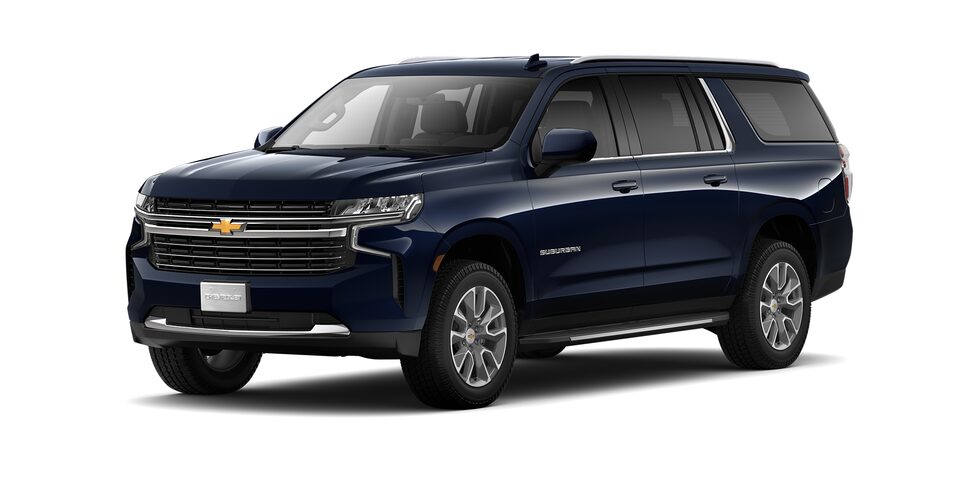 Camioneta para 8 pasajeros, Chevrolet Suburban 2021 versión LT