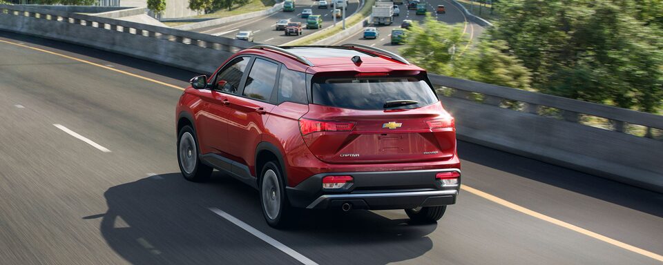 Captiva 2022, camioneta SUV con transmisión automática CVT y motor 1.5L turbo eficiente