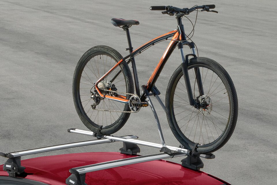 Accesorios de exterior para camioneta Groove: portabicicletas
