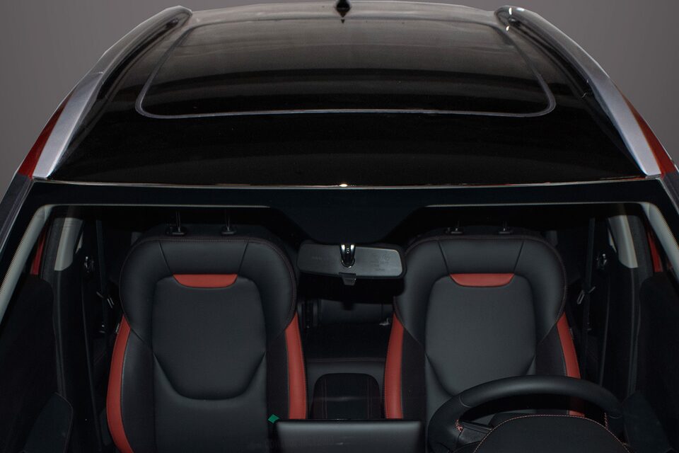 Accesorios de exterior para camioneta Groove: techo bitono