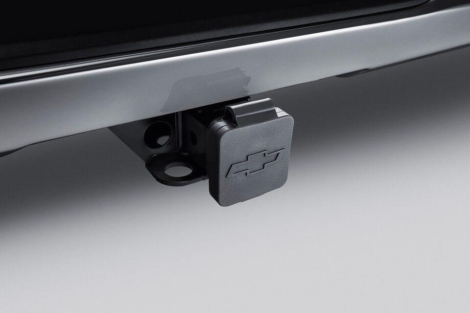 Tapa de enganche de remolque con emblema chevrolet es un accesorio exterior