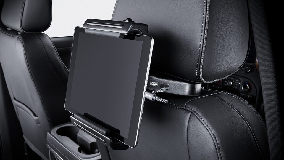Porta tablet con puerto USB integrado