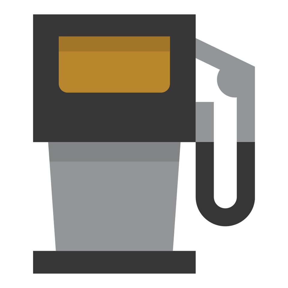 Ícono de motor a gasolina de 1.5 litros